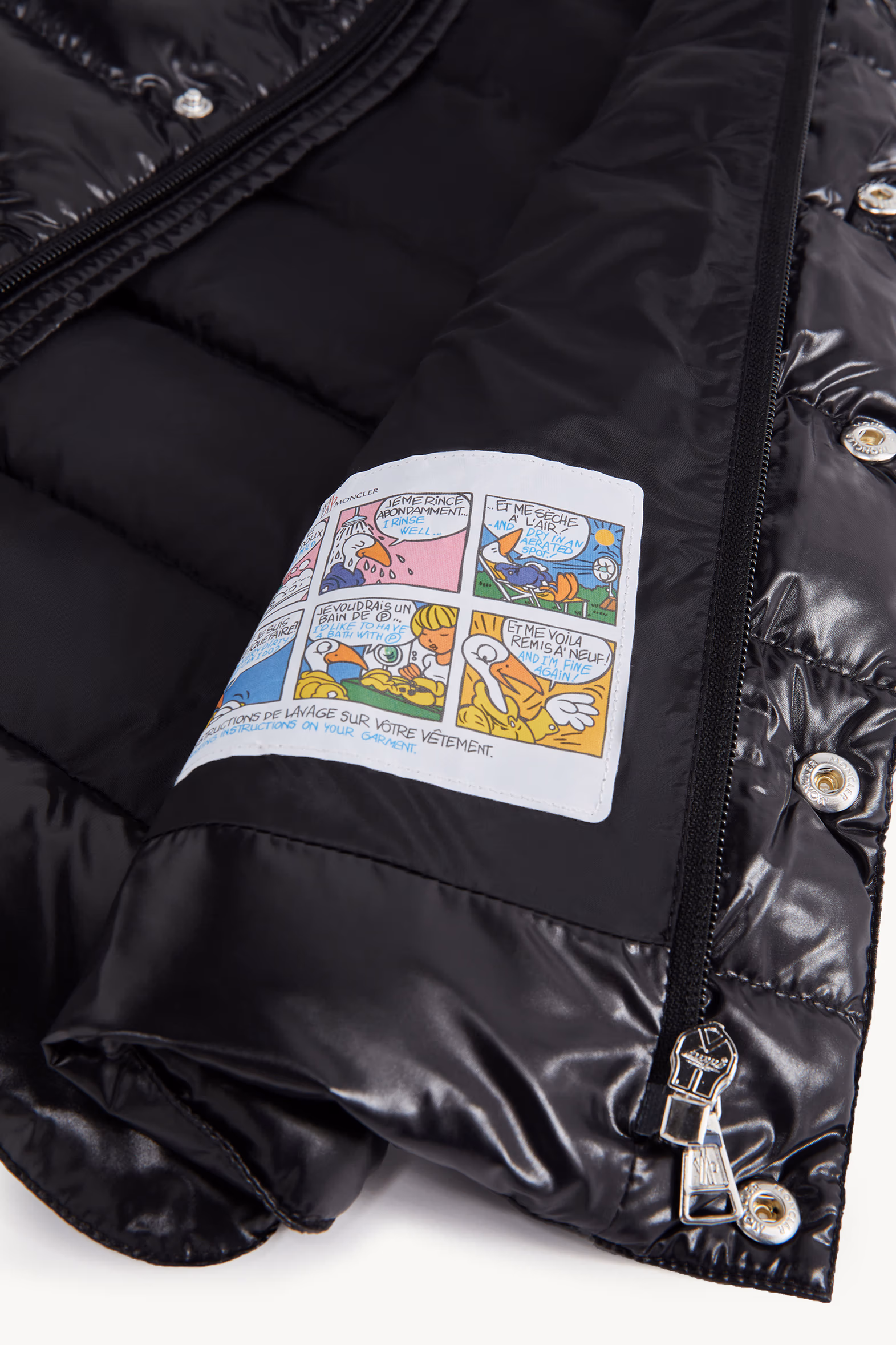 Doudoune sans manches Tib Garçon Noir Moncler 6